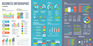 Business-themed infographic set by Adobe Stock contributor @Petr.
