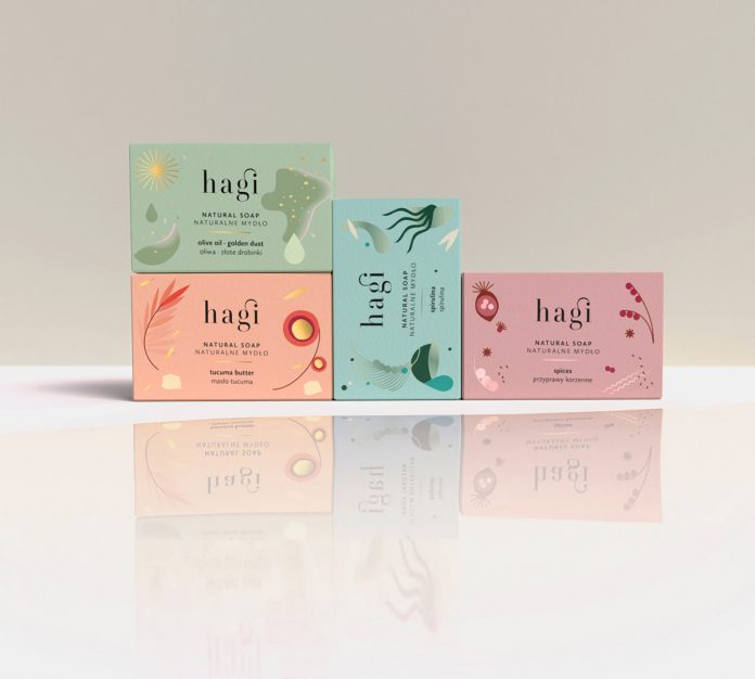 Hagi soaps branding by Podpunkt