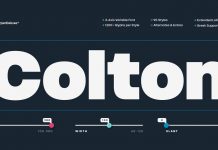 HD Colton font family by HyperDeluxe