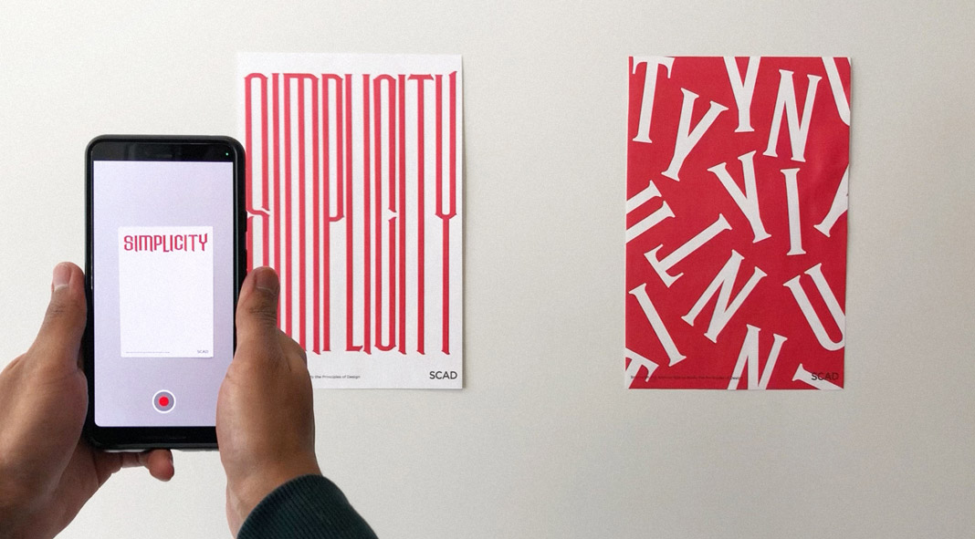 Principles of Design: AR Posters by Rigved Sathe