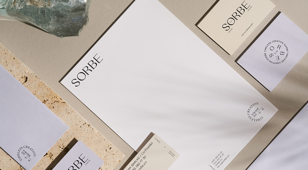 Sorbe brand and packaging design by Studio Born