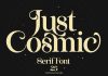 Just Cosmic Font plus Bonus Logos by SNIPESCIENTIST