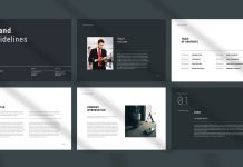 Minimal Adobe InDesign Brand Guidelines Layout with 30 Pages