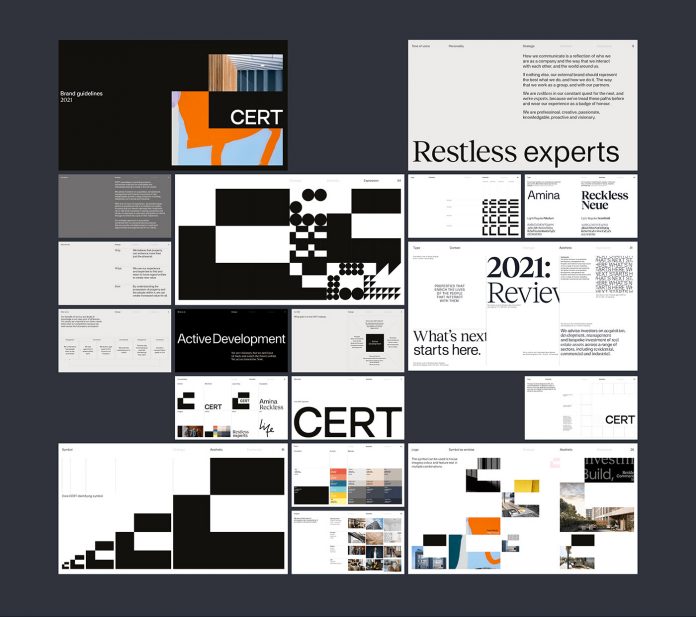 CERT branding by Ensemble studio