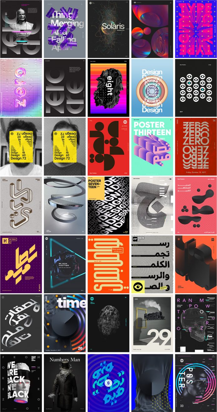 Zero Posters vol. 1 by Alaa Tameem and Tariq Yosef