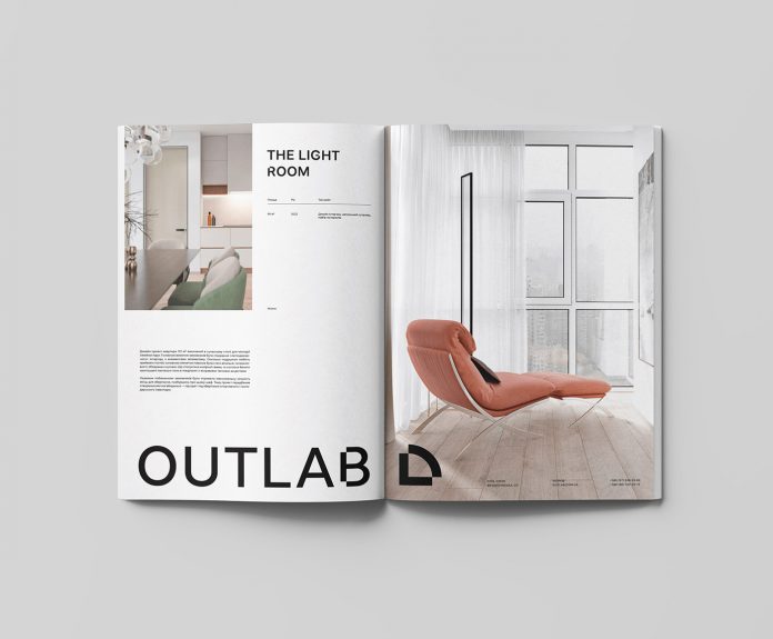 OUTLAB brand identity design by Dmytro Khrunevych in collaboration with Andriy Konstantynov of Mint Type