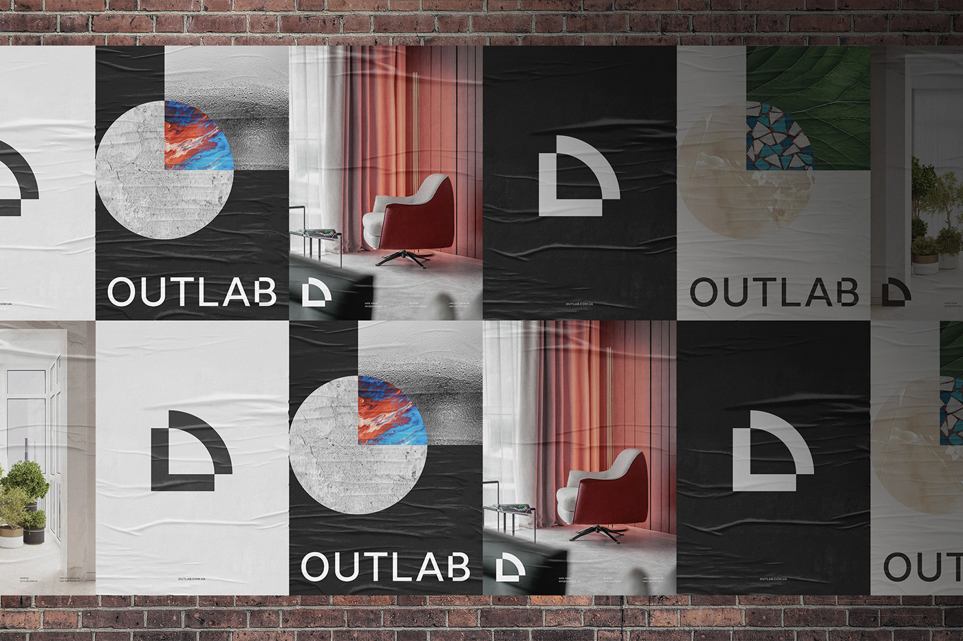 OUTLAB Branding by Dmytro Khrunevych and Andriy Konstantynov