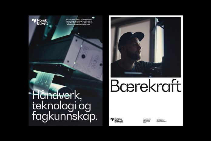 Norsk Etikett Branding by Studio Oker