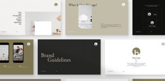 Adobe InDesign Brand Guidelines Presentation Template from PixWork