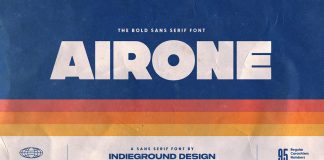 Airone Font by Indieground Design Inc.