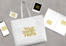 Business Collateral Merchandise Mockup Set