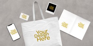 Business Collateral Merchandise Mockup Set