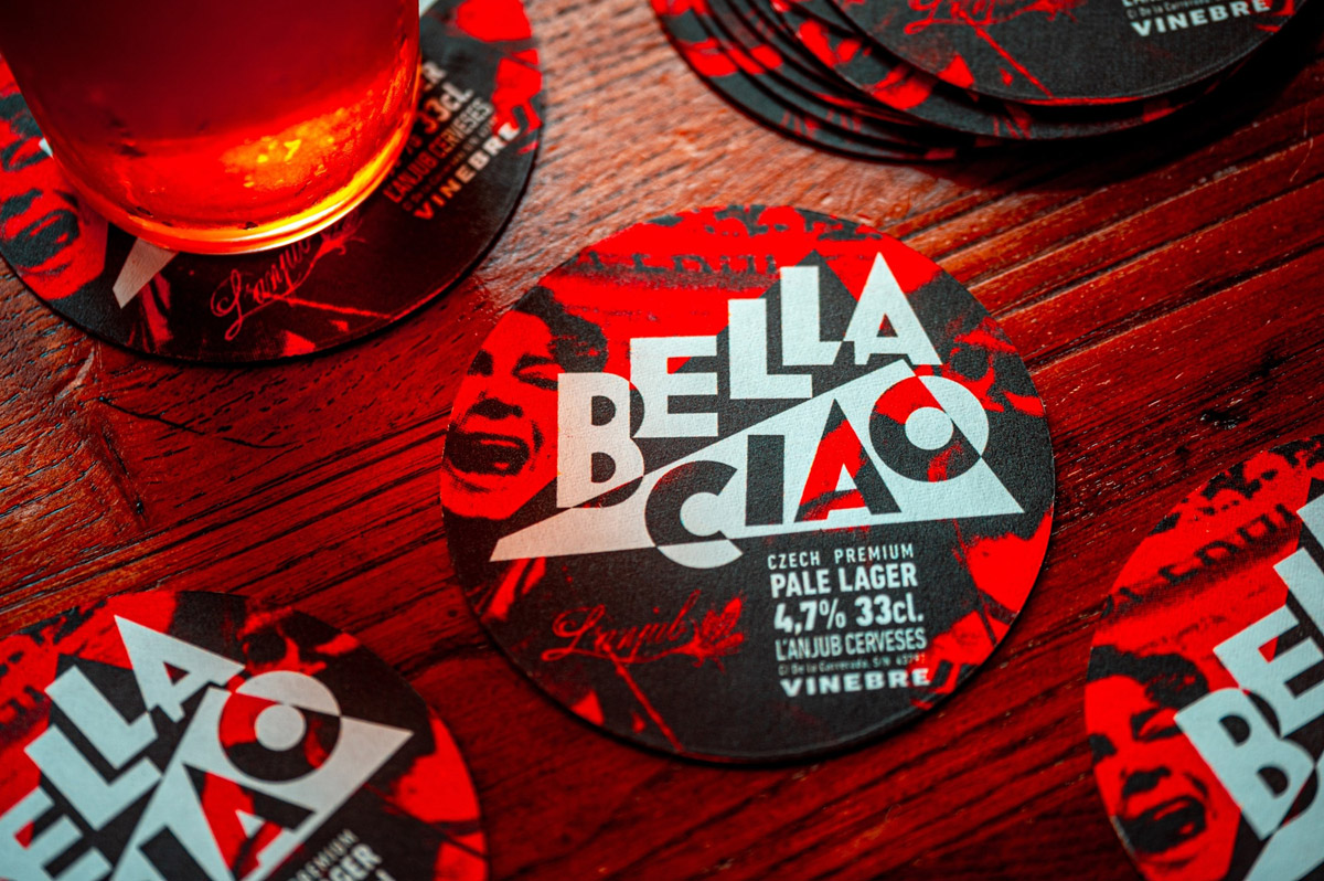 Bella Ciao Craft Beer—brand and packaging design by Marçal Prats