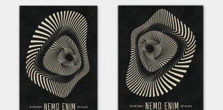 Creative Poster Templates with Distorted Abstract Shapes