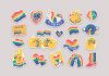 Download LGBT Queer Illustrations and Gay Pride Stickers as Vector Graphics.