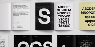 New Fonts Online Shop and Limited Posters by Rene Bieder