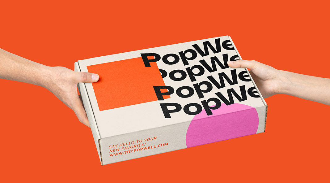 Popwell Wellness Discovery brand design by Jasmina Zornic