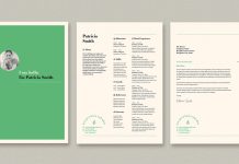Resume and Cover Letter Layout for Adobe InDesign