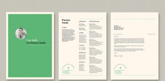 Resume and Cover Letter Layout for Adobe InDesign