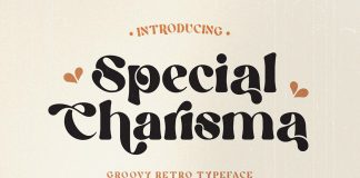 Special Charisma Font by Say Studio
