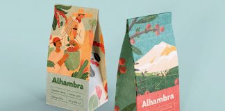 Alhambra Coffee Packaging Design by Gulshan Mirzayeva