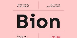 Bion Font Family by Type Forward