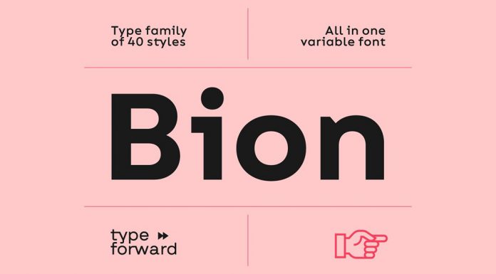 Bion Font Family by Type Forward