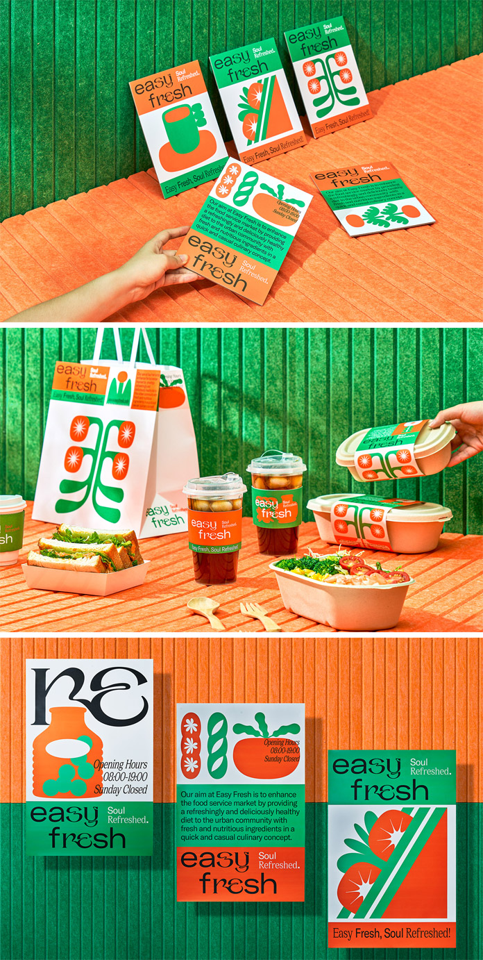 Easy Fresh branding by Untitled Macao