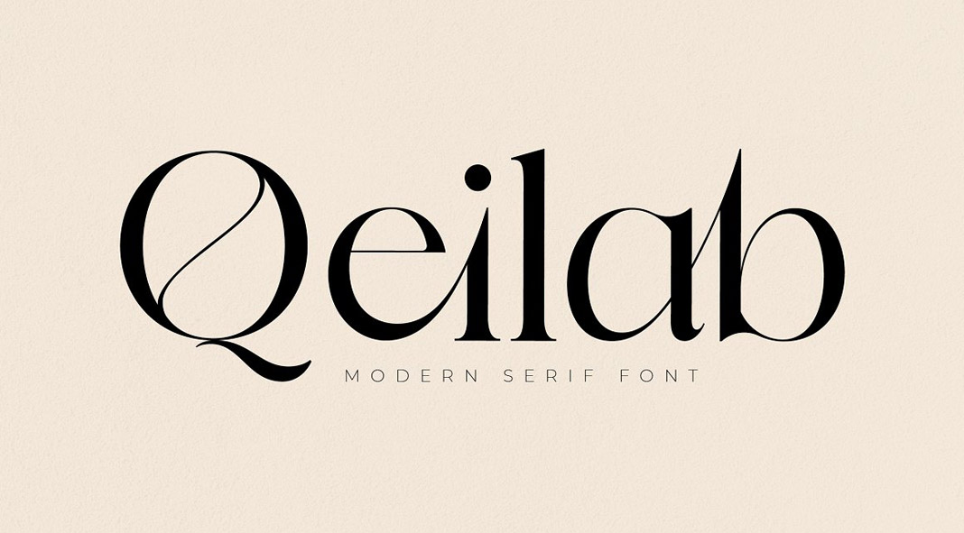 Qeilab Modern Serif Font by Storytype Studio