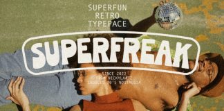 Superfreak Font by Nicky Laatz