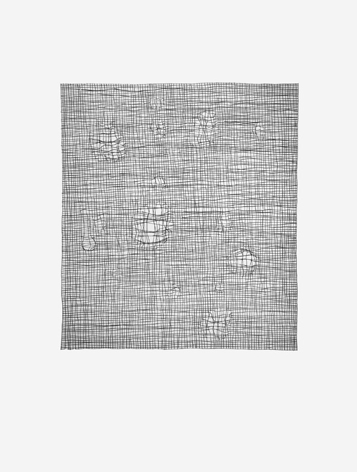 T 32, 2015, graphite on paper, 30 x 22.5 inches 76.2 x 56.5 cm