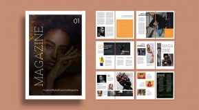 Adobe InDesign Magazine Template