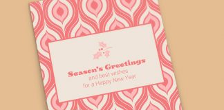 Christmas and New Year's Greeting Card Templates