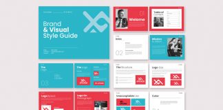 Download this Adobe InDesign Brand Guidelines Presentation Template.
