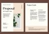 Download a Minimalist Business Proposal Template for Adobe InDesign.