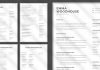 Minimalist Resume Template for Adobe InDesign by PixWork