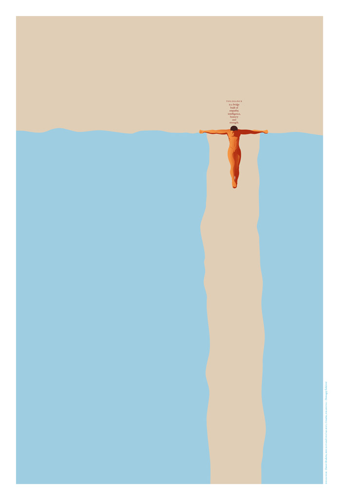 When the cross crosses the lines - Illustration by Davor Bruketa