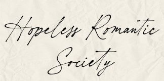 Hopeless Romantic Society font by PeachCreme