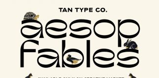 TAN AESOP font by TanType