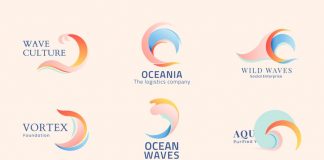 Customizable Wave Business Logos for Download