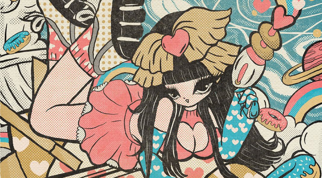 Shunga Y2K illustrations by Sarisa Kojima