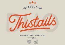 Thistails Font Duo by Pana Type & Studio
