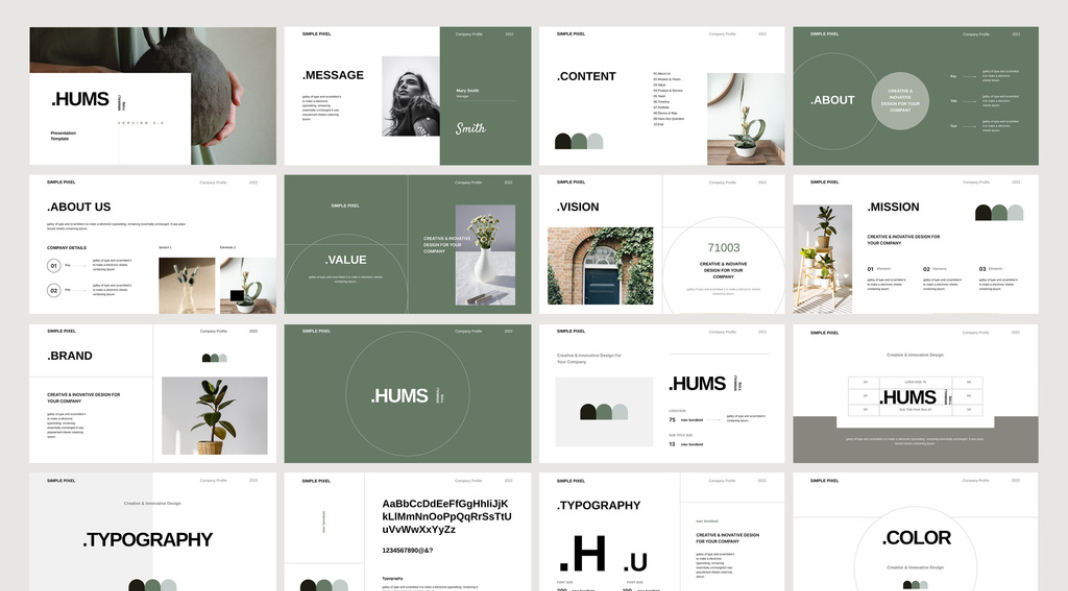 Download a Modern and Minimalist Brand Guidelines Template for Adobe InDesign