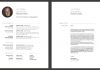 Modern & Minimalist Resume and Cover Letter Template for Adobe InDesign