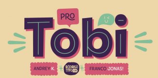 Tobi Pro Kids Font Family by Rodrigo Typo