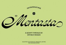 ED Mentasta Font by Emyself Design