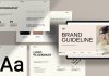 22-Pages Brand Guideline Template for Adobe InDesign