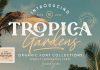Tropica Gardens Fonts plus Logos by Sarid Ezra