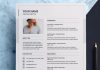 Download a Resume and Cover Letter Template for Adobe Photoshop.