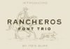 Rancheros - Western Font Trio by Meg Burk